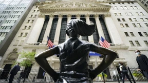 Verluste an der Wall Street nach Trumps Corona-Infektion