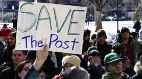 Proteste gegen Kündigungen bei „Washington Post“