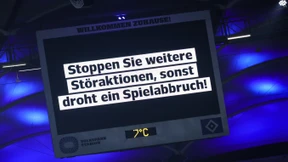 Turbulente Partie beim Hamburger SV
