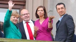 Die Pizza schmeckt ganz gut