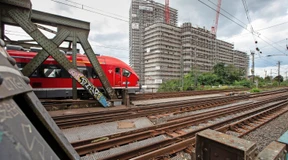 Direkt am Main entstehen drei Wohnhochhäuser