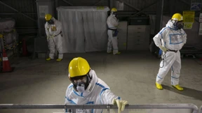 Riskanter Kampf gegen die Strahlung in der Atomruine