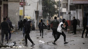 Zusammenstoß zwischen Palästinensern und Israelis