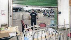 Passschnipsel in der Toilette