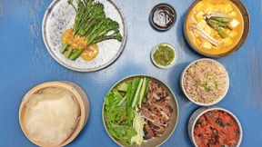 Bao Buns und Schweinebauch