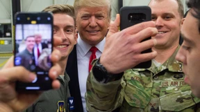 Trump reist für Selfies nach Ramstein