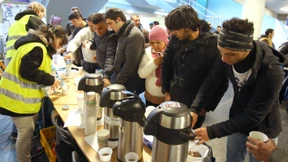 Spenden für Flüchtlinge 