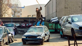 Guck mal, wer da drischt