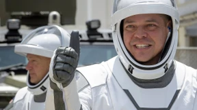 SpaceX-Astronauten werden auf ISS begrüßt