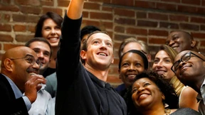 Postkarte von Mark Zuckerberg