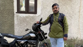 Indiens Akademiker arbeiten als Lieferfahrer und leben wie im Slum