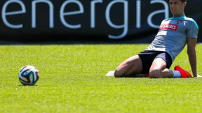 Cristiano! Ronaldo! Trainiert!