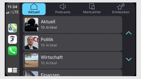Als erste deutsche Tageszeitung stellt die F.A.Z. die Inhalte ihres Nachrichtenportals im Auto zur Verfügung