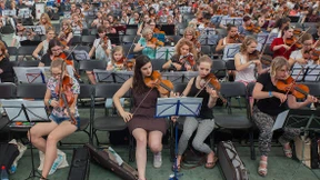 Frankfurt schafft den Orchester-Weltrekord