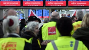 Warnstreiks legen Flughäfen lahm