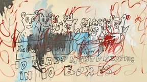 Als Denkpause einen de Kooning malen