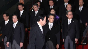 Kabinettsumbildung in Japan