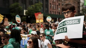 Zehntausende Klimaaktivisten auf den Straßen