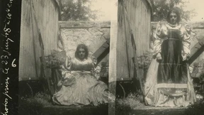 Ermordeter Zeichner in Hausfrauenkleidern