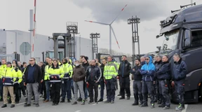 Kampf ums Rotorblatt