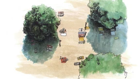 Flanieren bei Dürre und Flut