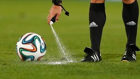 Freistoßspray wird auch bei der WM eingesetzt