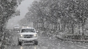 Schnee und Überschwemmungen in Kalifornien