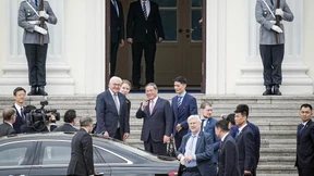 Alle zusammen für das Gruppenbild