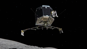 Eine rauhe und sehr kalte Oberfläche