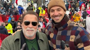 Treffen sich Schwarzenegger und Ibrahimović auf der Piste