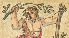 König Artus sticht Siegfried