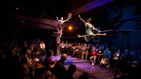 Nach der Weihnachtsfeier auf die Bühne 