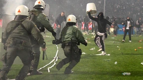 Spielabbruch in Saloniki