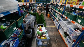 Inflation löst Ansturm auf britische Tafeln aus