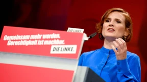 Katja Kipping auf dem Linken-Parteitag