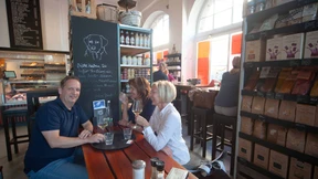 Die Piazetta am Hauptbahnhof