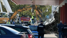 14 Tote bei Dacheinsturz an Bahnhof in Serbien