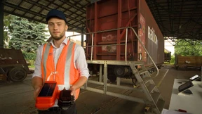 Güterwagen an Zentrale: Bin schon ausgeladen 