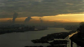 Die Füße im Wasser