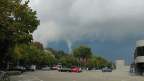 Verletzte nach Windhose in Kieler Innenförde