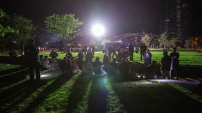 Polizei löst illegale Party in Frankfurt auf