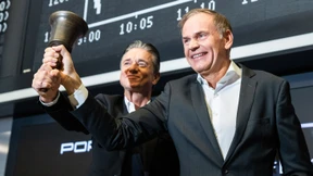 Porsche-Aktien schwanken zum Börsendebüt