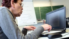 Die Suche nach den richtigen Buchstaben