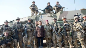 Strammstehen vor Ursula