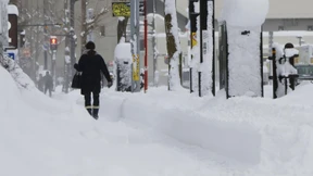 Der Norden Japans versinkt im Schnee