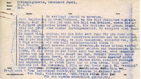 Geheimrat Justi ist ein wichtiger wie schwieriger Kunde