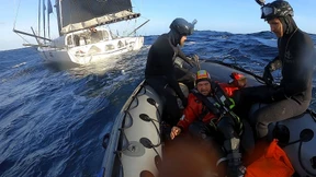 Skipper nach dramatischer Rettungsaktion zurück an Land