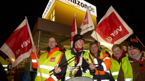 Amazon muss Streiks auf Firmenparkplatz hinnehmen