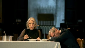 Wagner auf dem Akkordeon