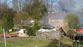 Acht Jahre Haft für Besitzer, der sein Haus gesprengt hat